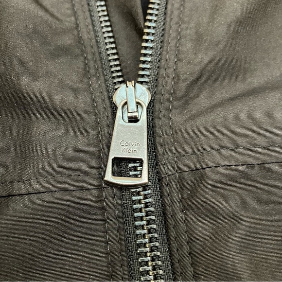 Calvin Klein | Black zip front jacket - Picture 3 of 9
